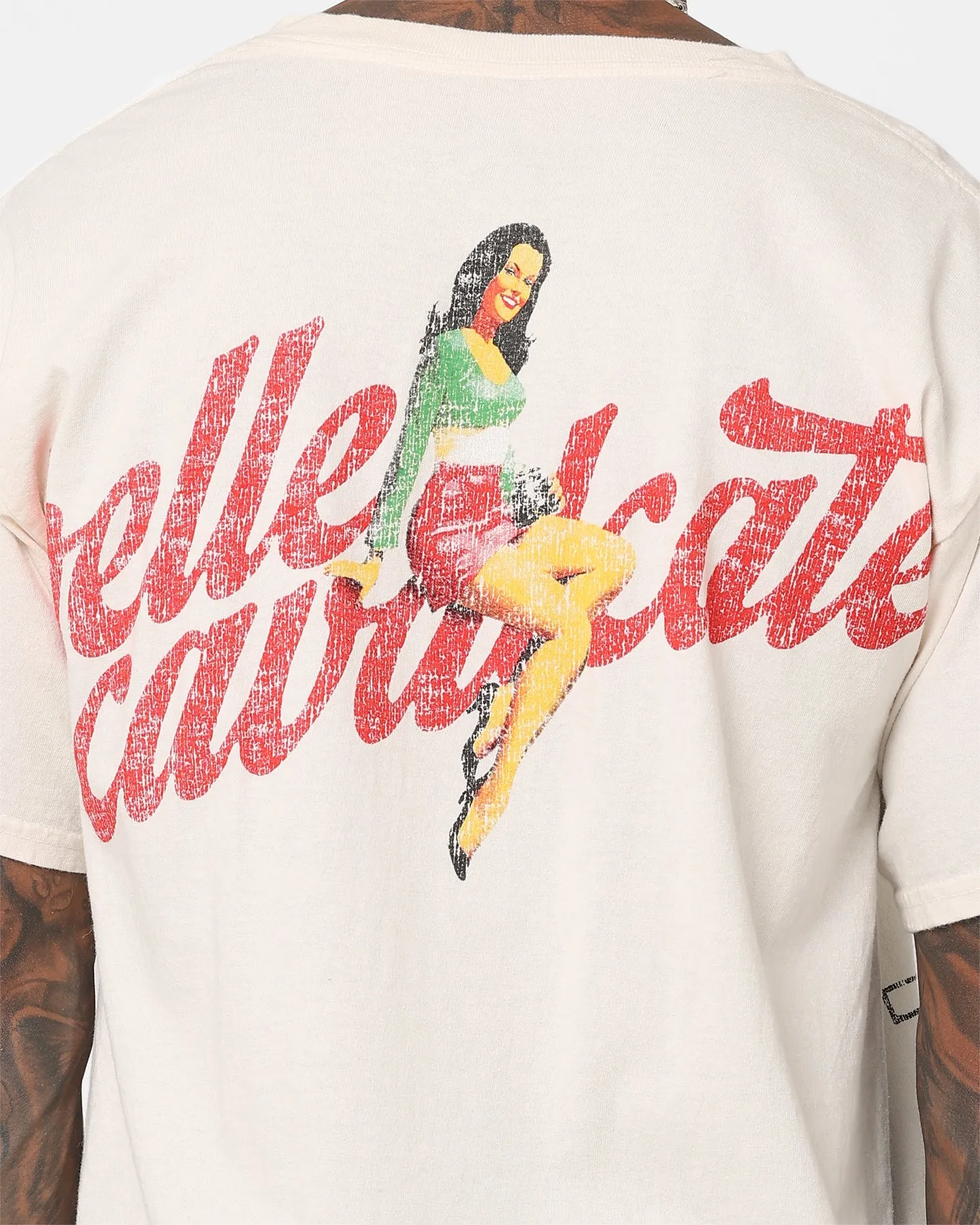 American Thrift Bella Macchine Vintage T-Shirt Off White