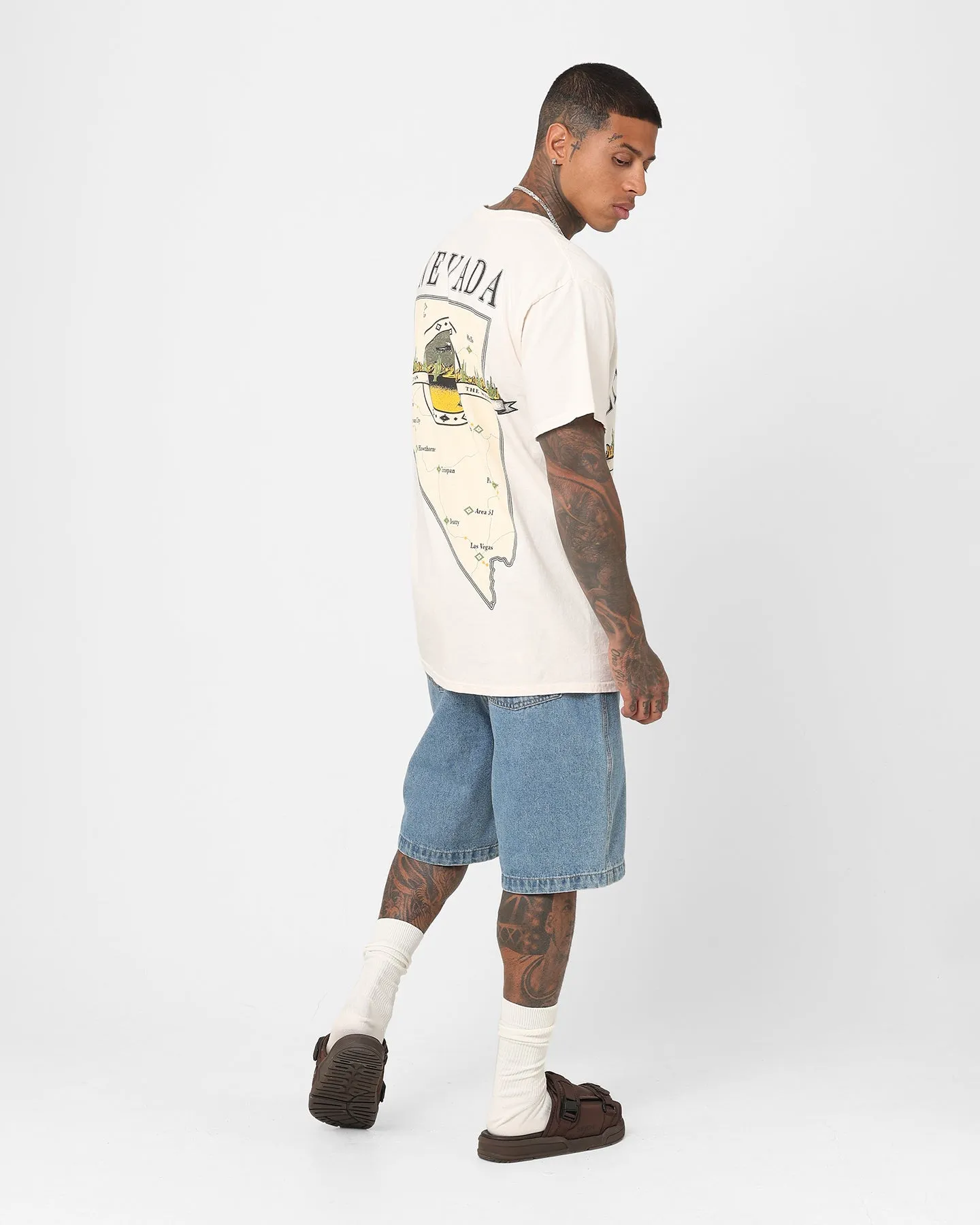 American Thrift Wild As The Wind Vintage T-Shirt Off White
