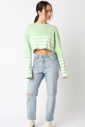 Ash Cropped Sweater