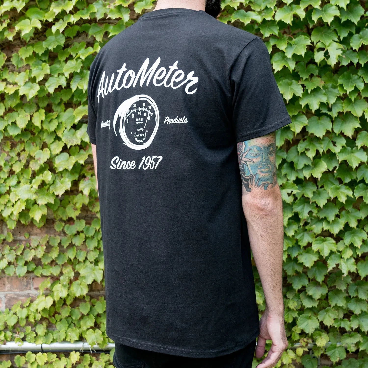 AutoMeter 0423WXL T-SHIRT; WOMEN S XLARGE; BLACK; VINTAGE