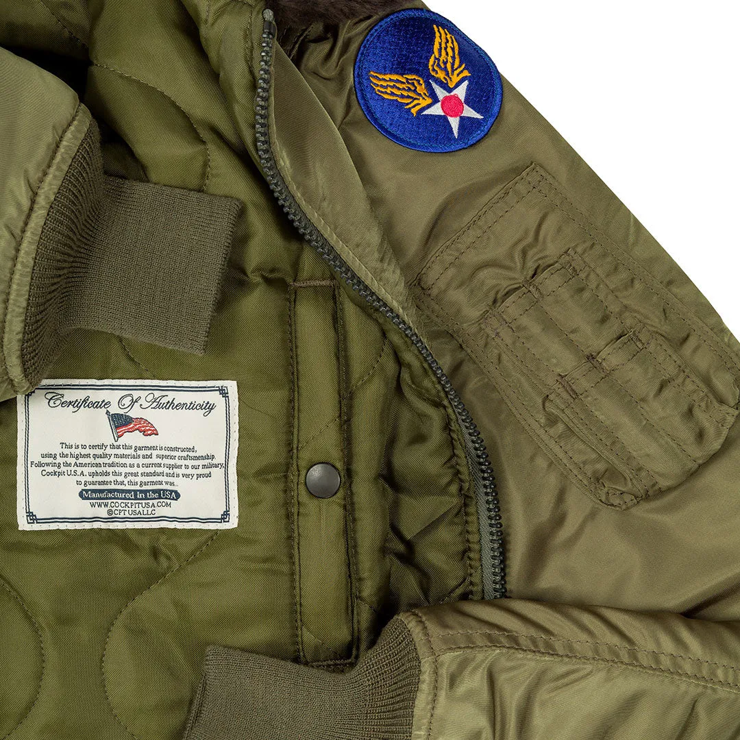 B-15 Nylon Bomber Jacket Z2213