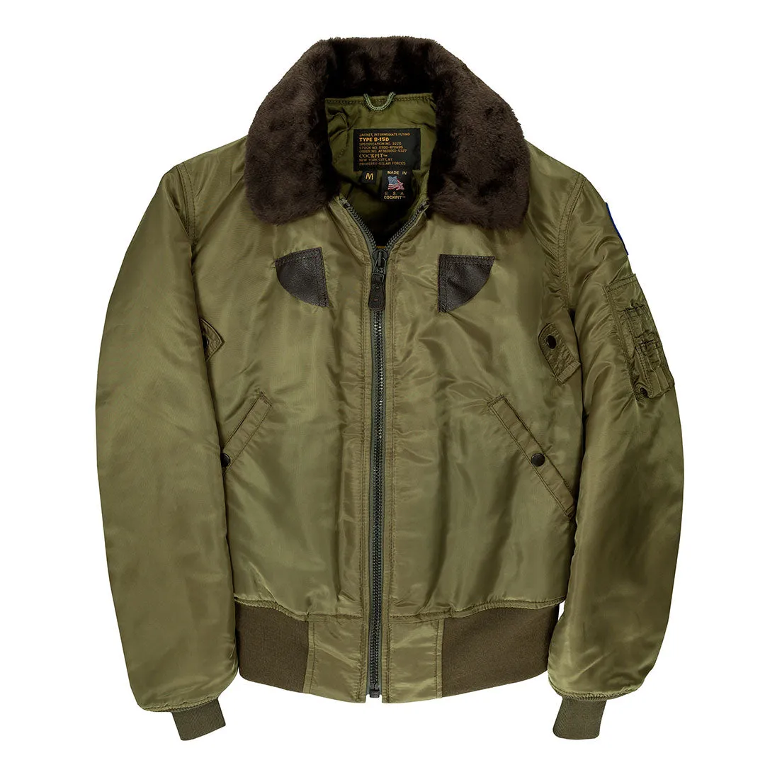 B-15 Nylon Bomber Jacket Z2213