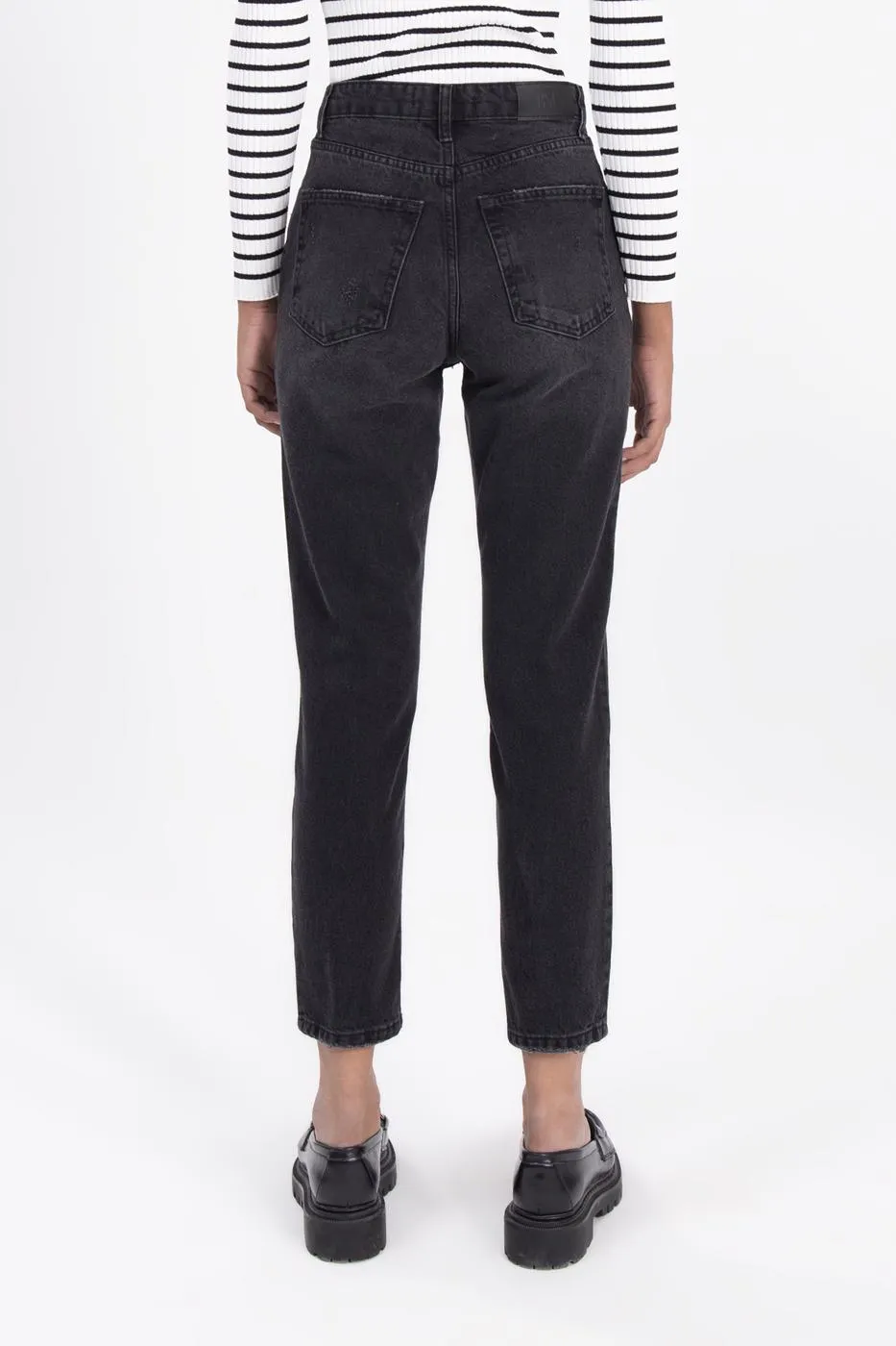 Black Mom Jeans