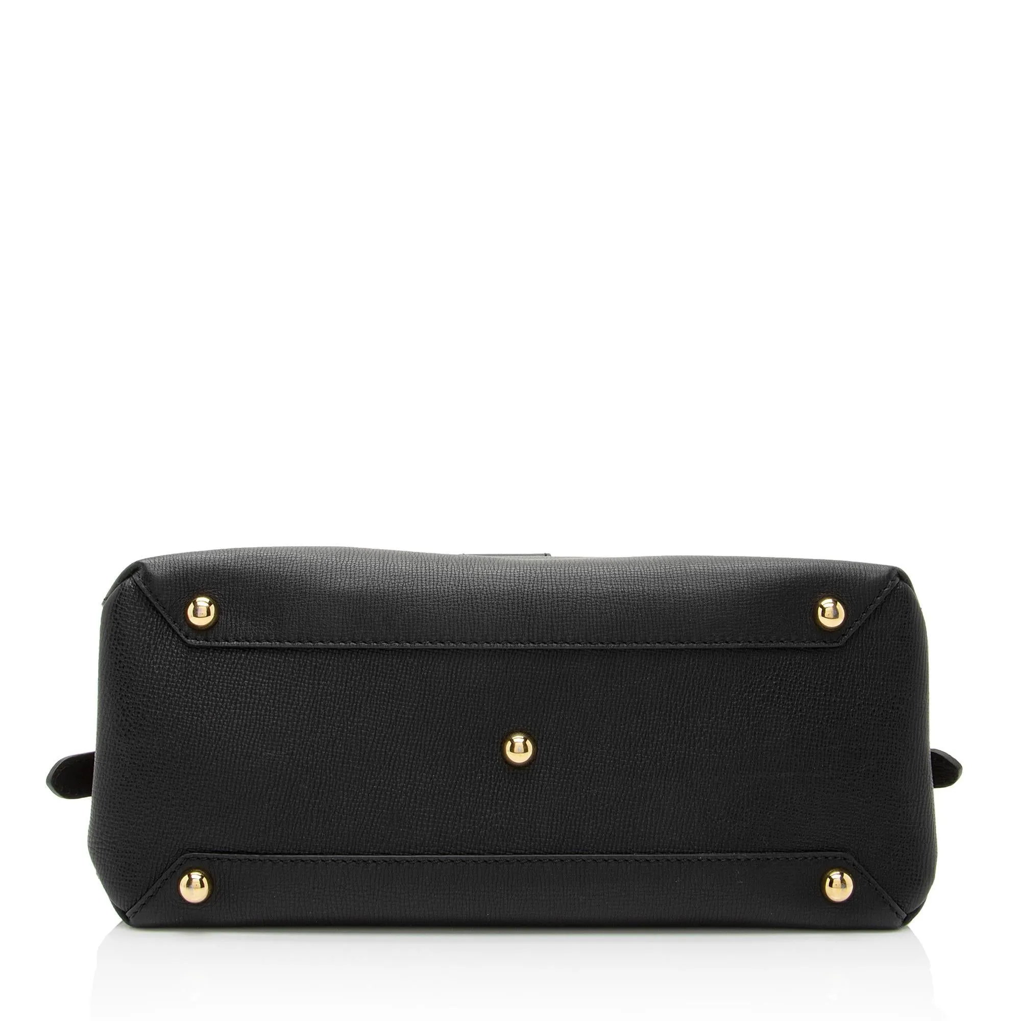 Burberry Calfskin House Check Camberley Medium Satchel (SHF-gaZERz)