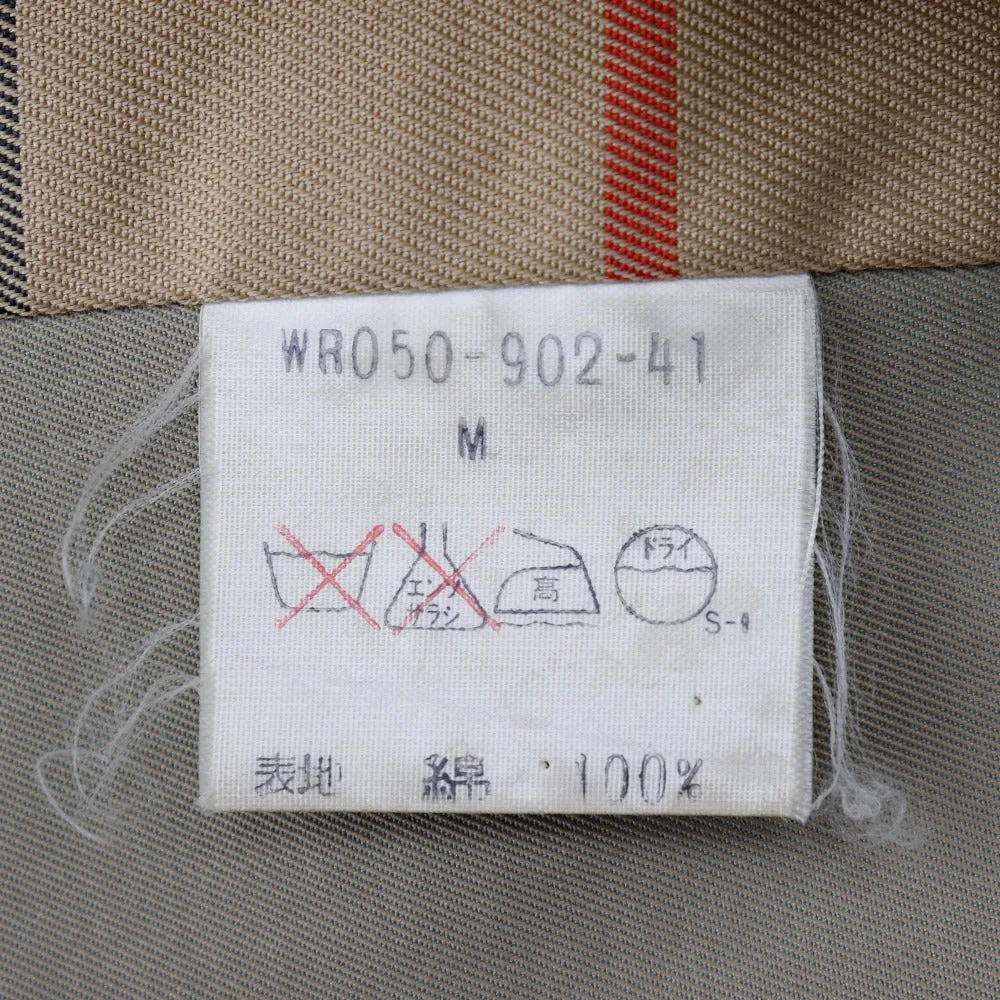 Burberry Cotton Trench Coat Beige