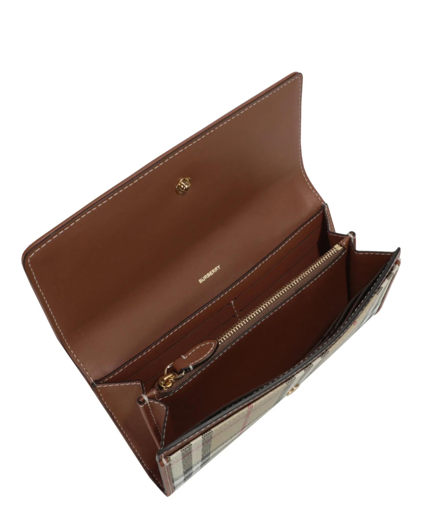 Burberry Halton Checked Wallet by Carro Luxury Maison