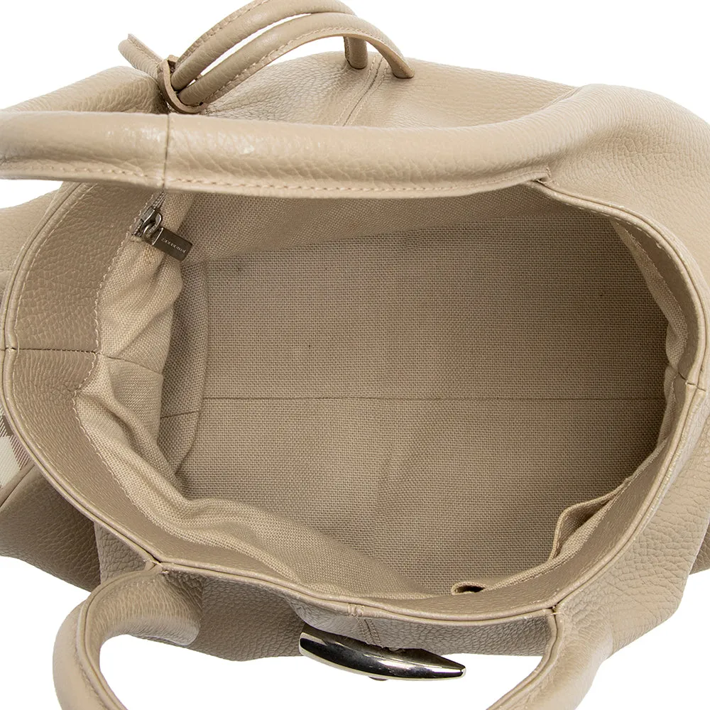 Burberry Leather Horn Toggle Tote (SHF-20525)