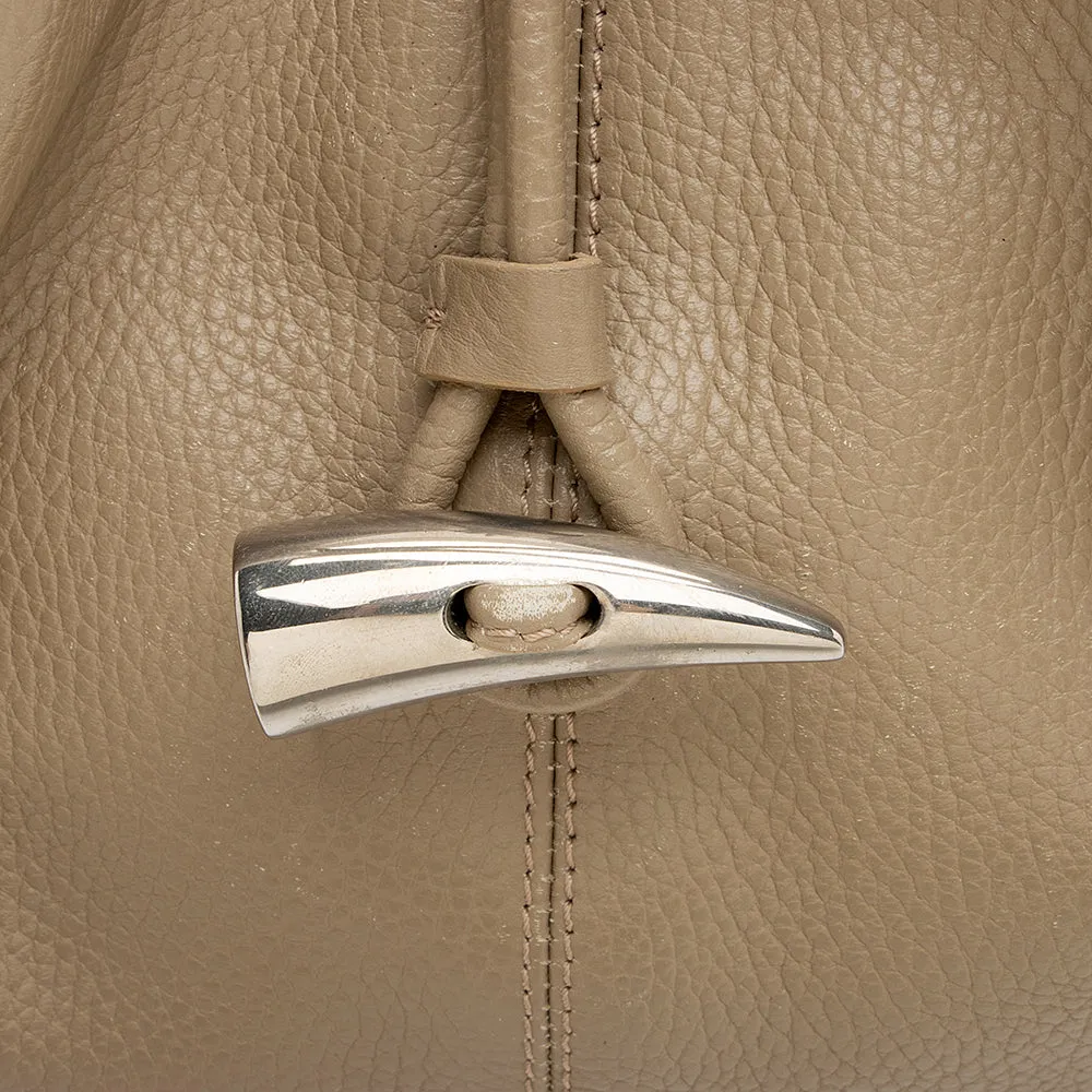 Burberry Leather Horn Toggle Tote (SHF-20525)