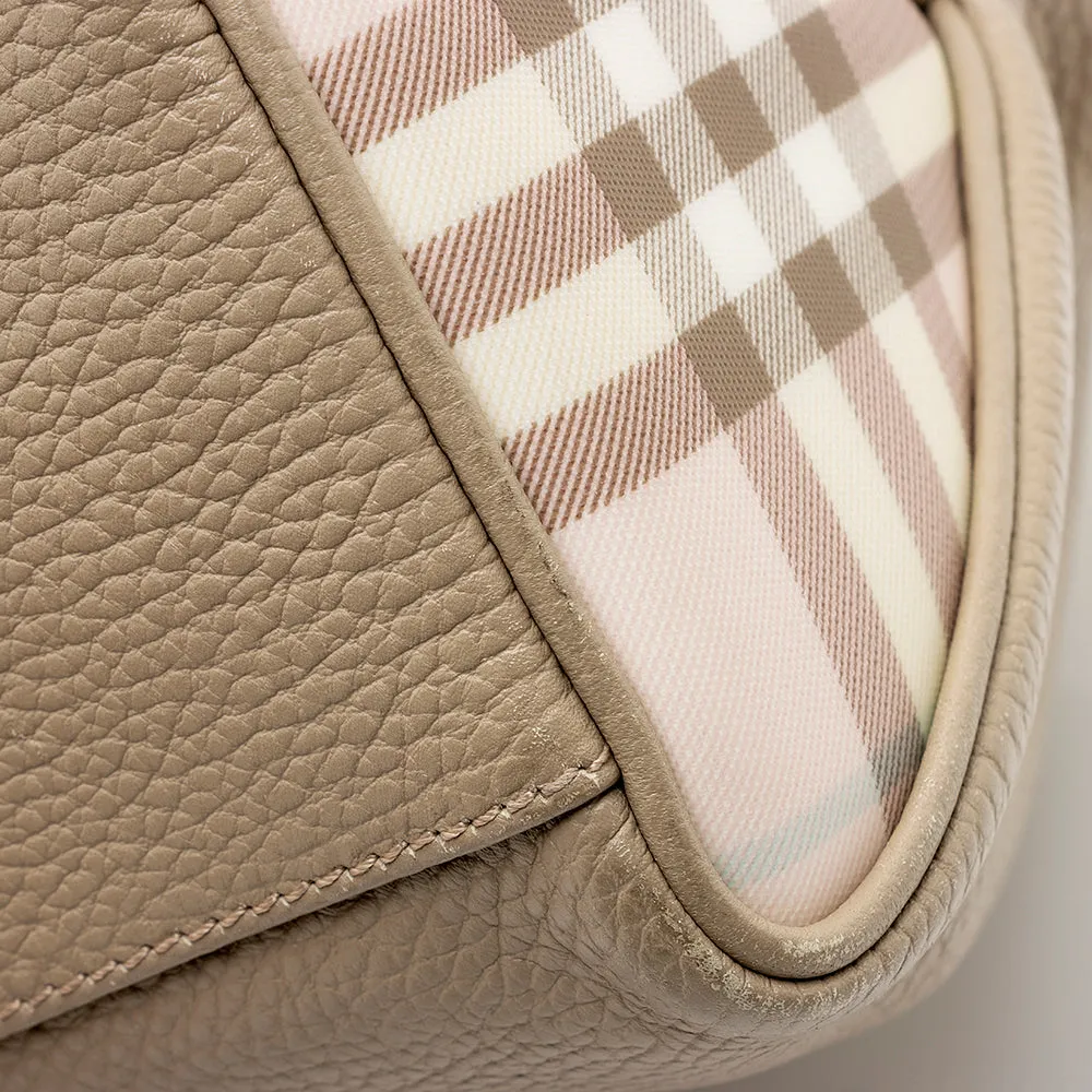 Burberry Leather Horn Toggle Tote (SHF-20525)