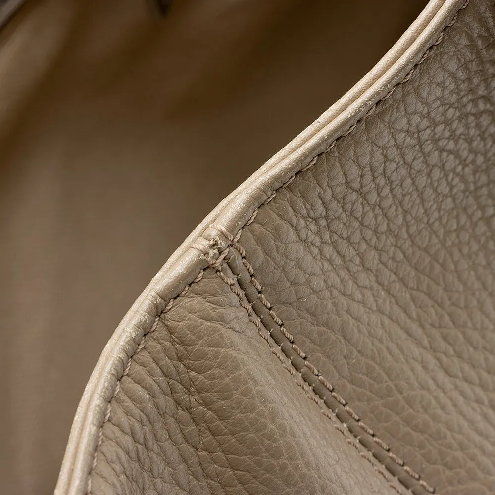 Burberry Leather Horn Toggle Tote (SHF-20525)