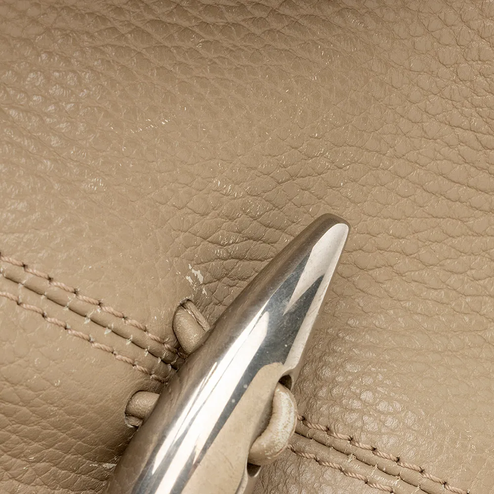 Burberry Leather Horn Toggle Tote (SHF-20525)