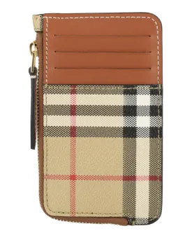 Burberry Sommerset Check Zip Card Holder by Carro Luxury Maison