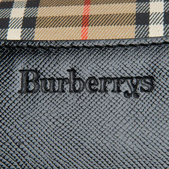 Burberry Vintage Haymarket Check Shoulder Bag (SHF-11495)