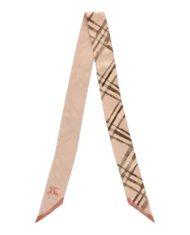 Burberry Watercolor Check Silk Scarf by Carro Luxury Maison