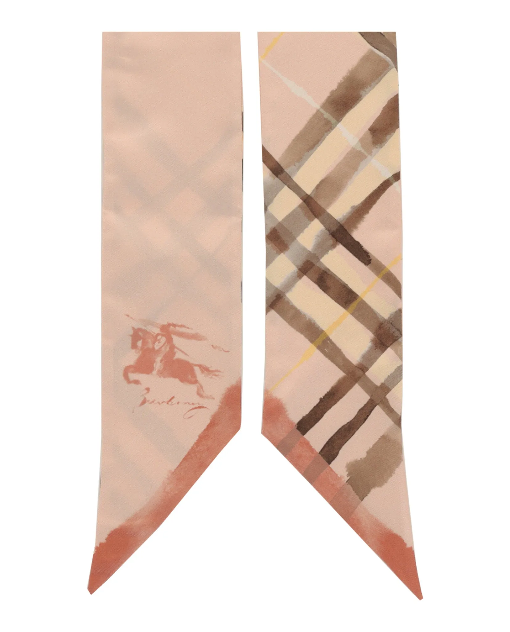 Burberry Watercolor Check Silk Scarf by Carro Luxury Maison