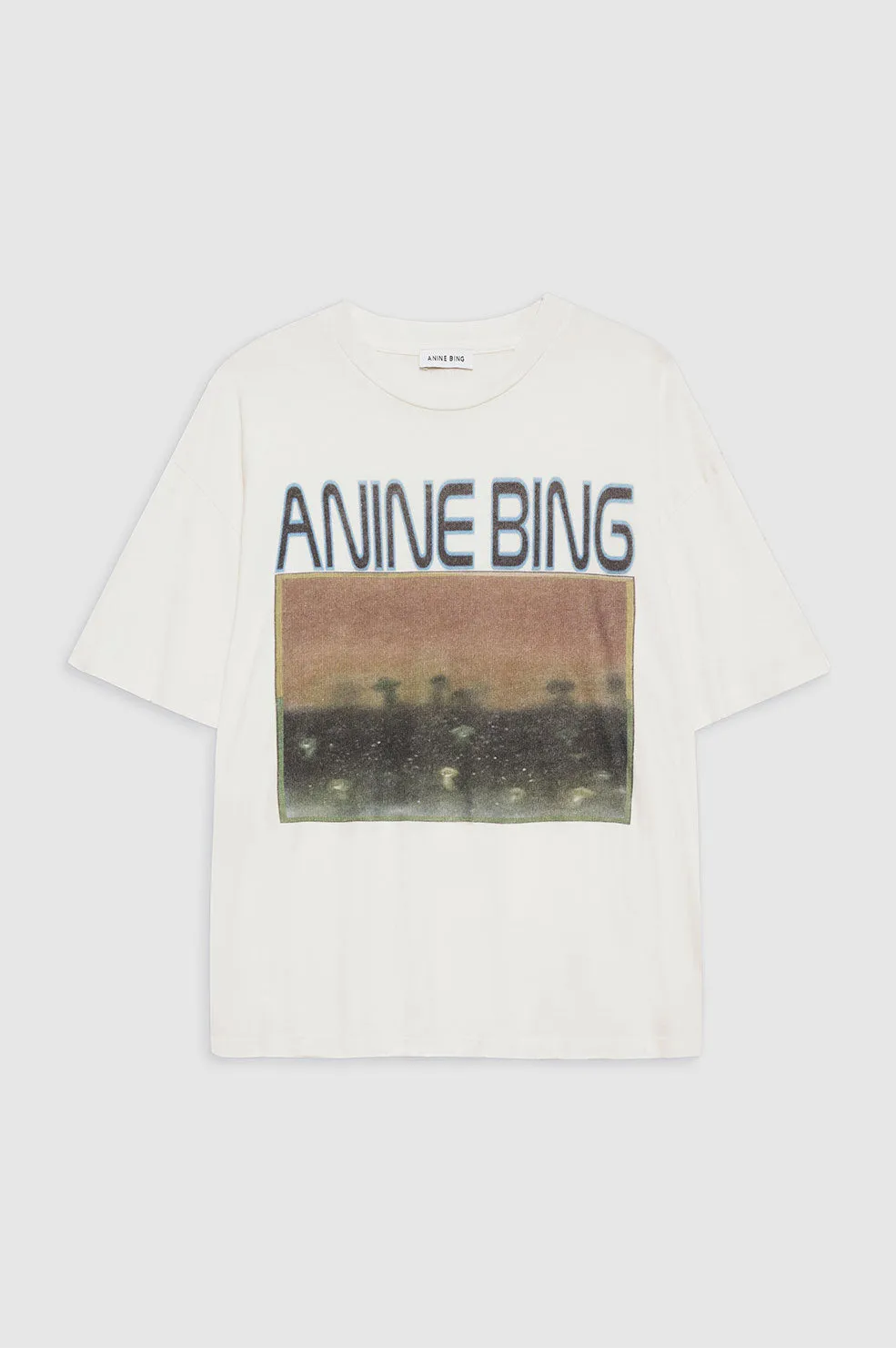 Cade Tee Mushrooms - Off White