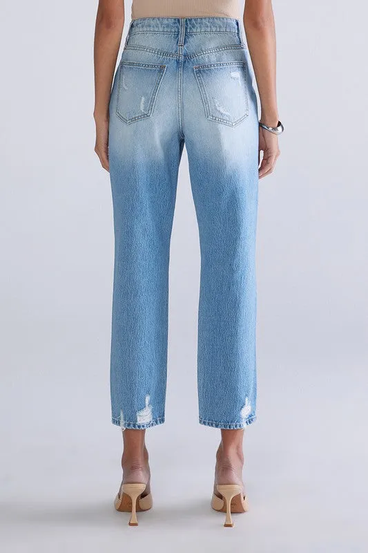 CEROS Super High Rise Mom Jeans