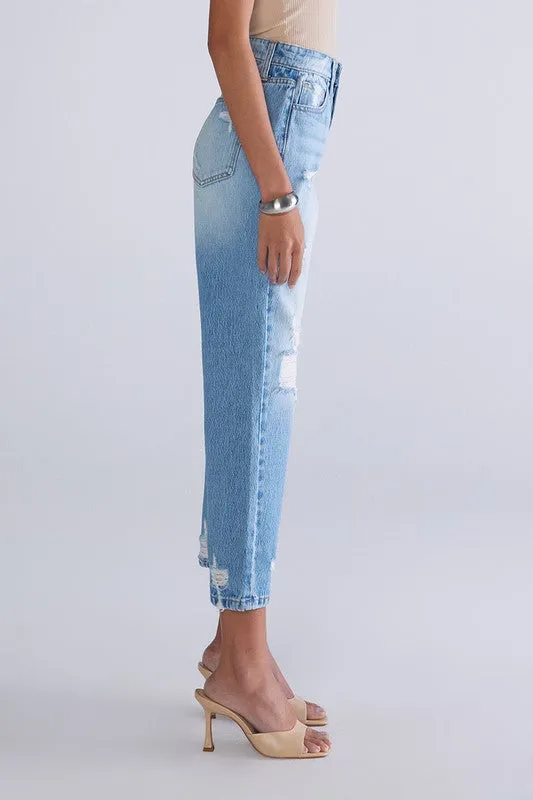 CEROS Super High Rise Mom Jeans