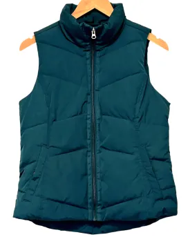 Dark Autumn Jasper Green Down Puffer Vest