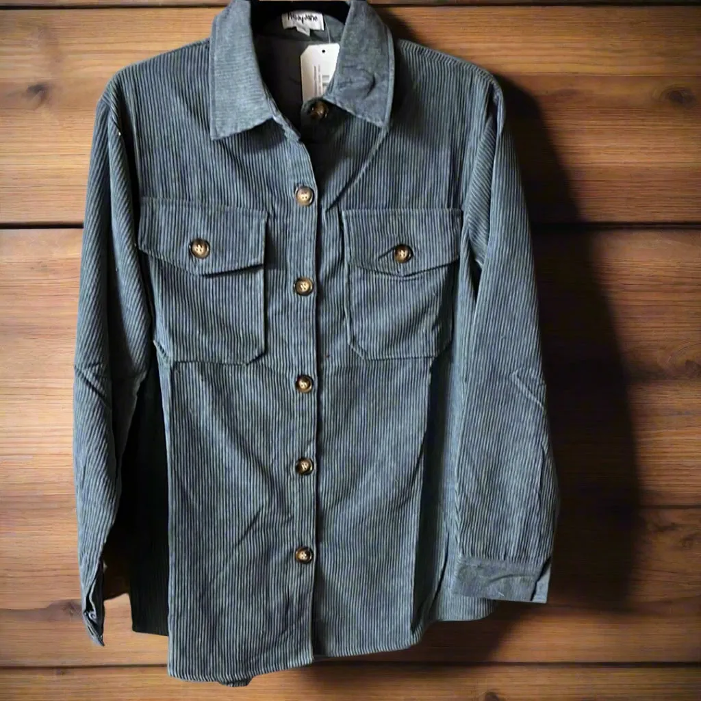 Dreams Corduroy Shacket