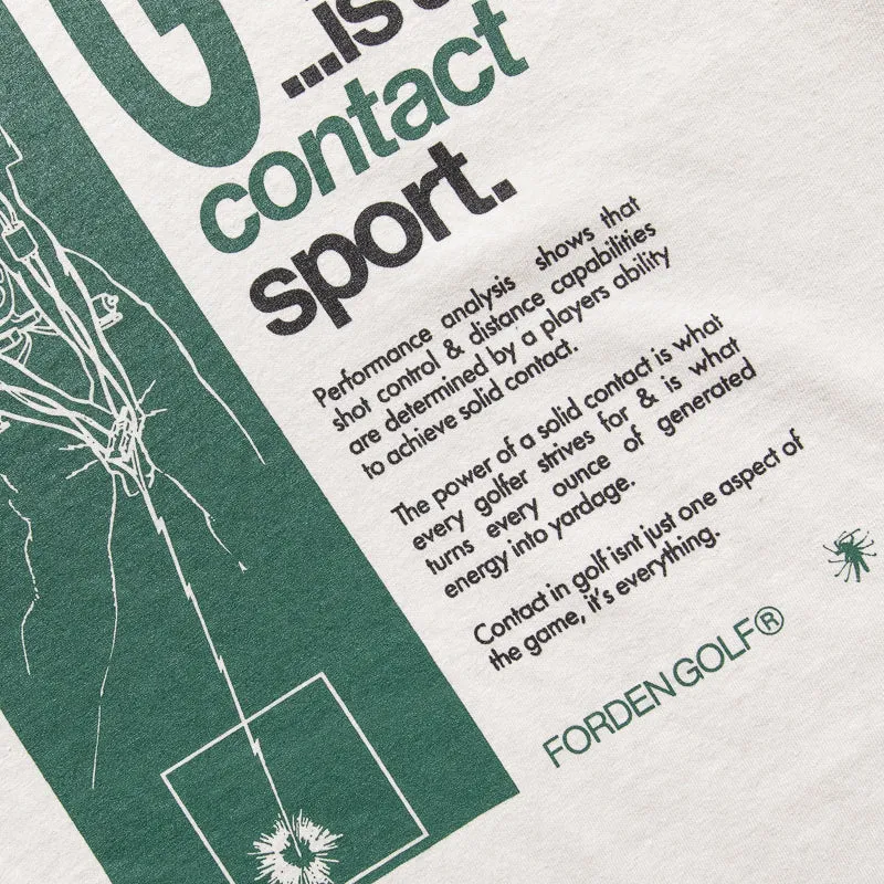 Forden Golf Contact Tee - Off White