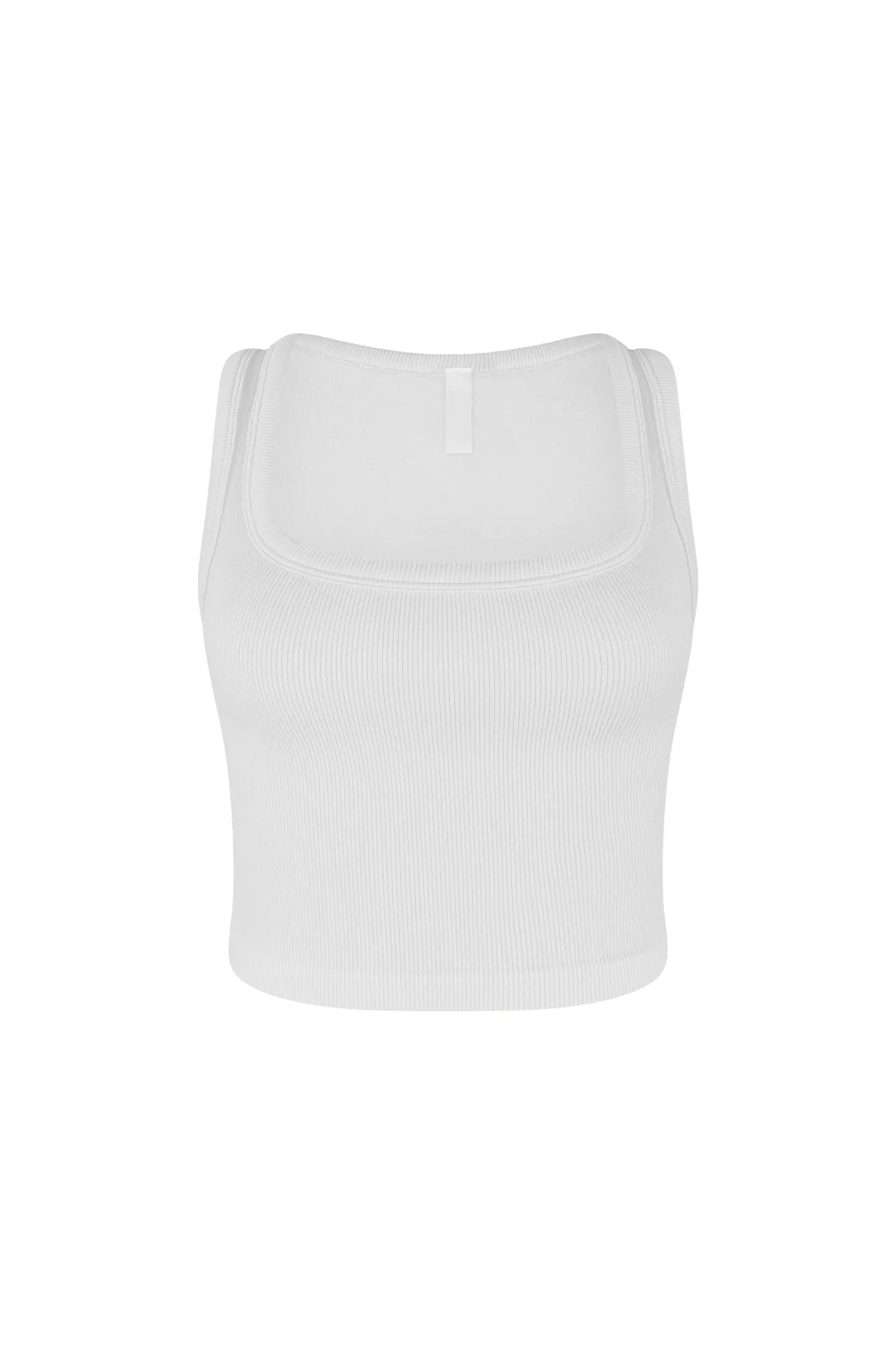 Hallie Basic Ribbed Tank Top