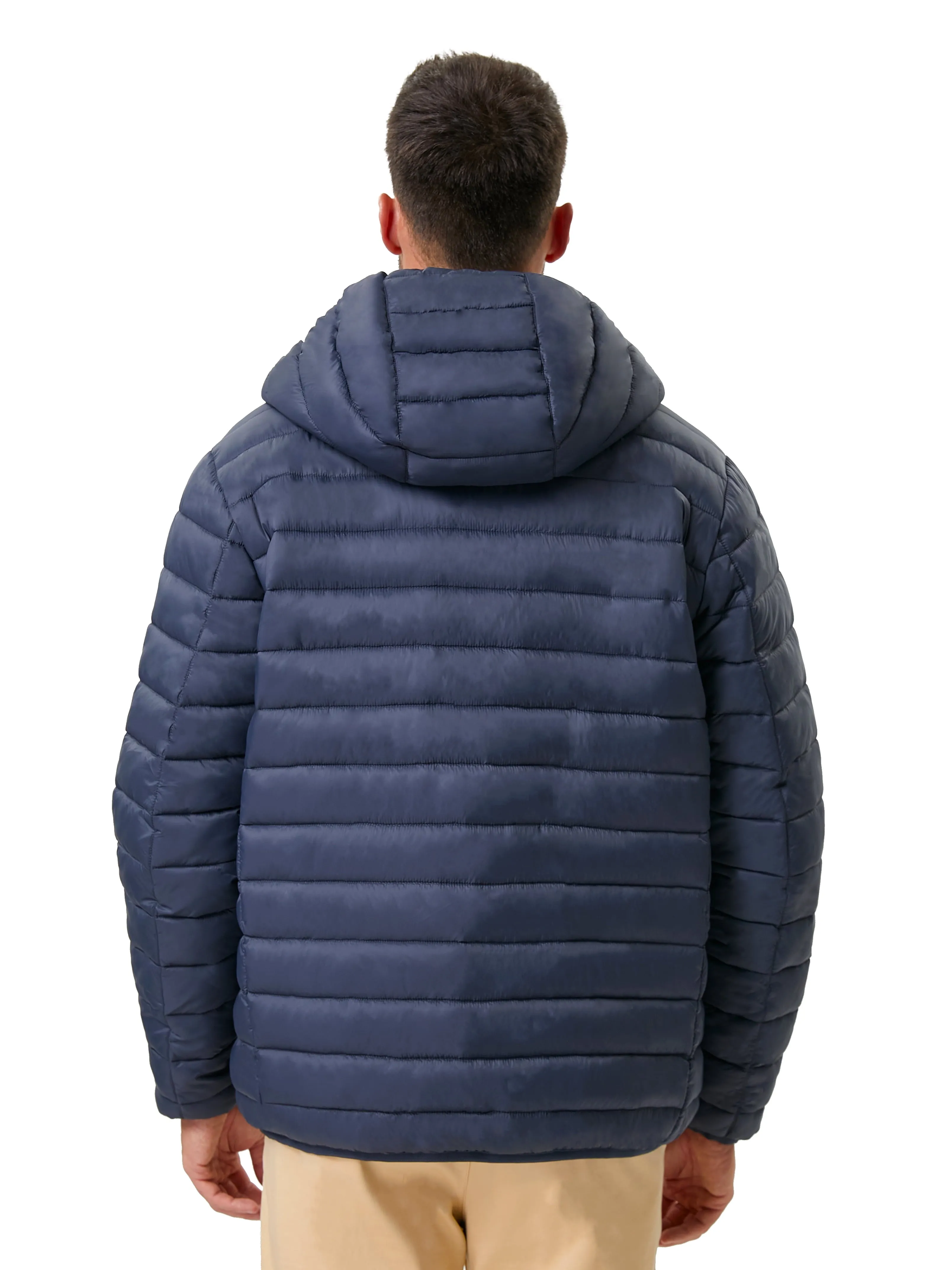 Hawke & Co Men's High Pile Fleece Lined Puffer Jacket, Sizes S-2XL