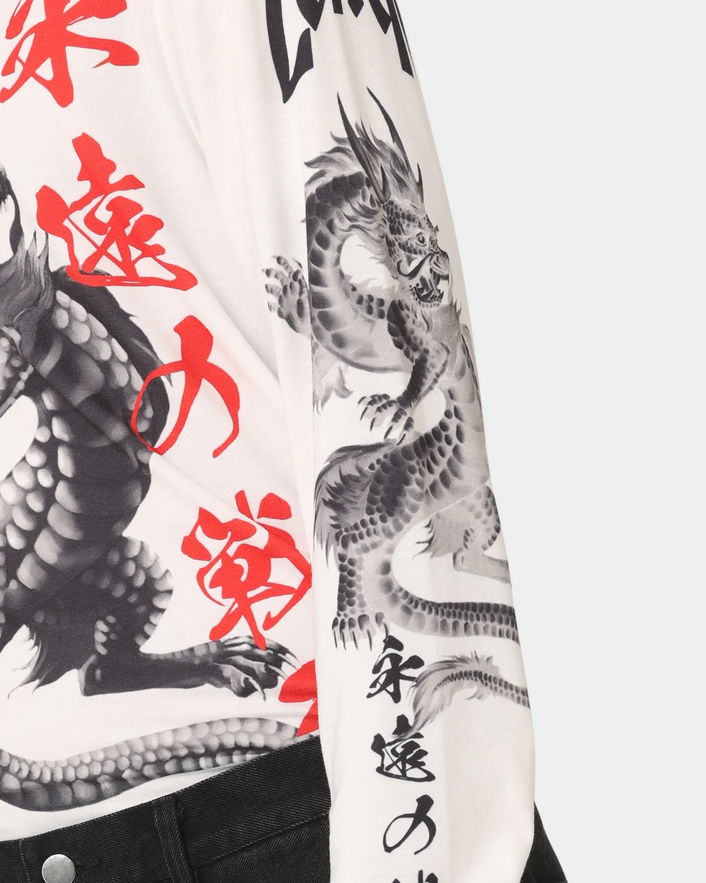 Loiter Drago Long Sleeve T-Shirt Off White