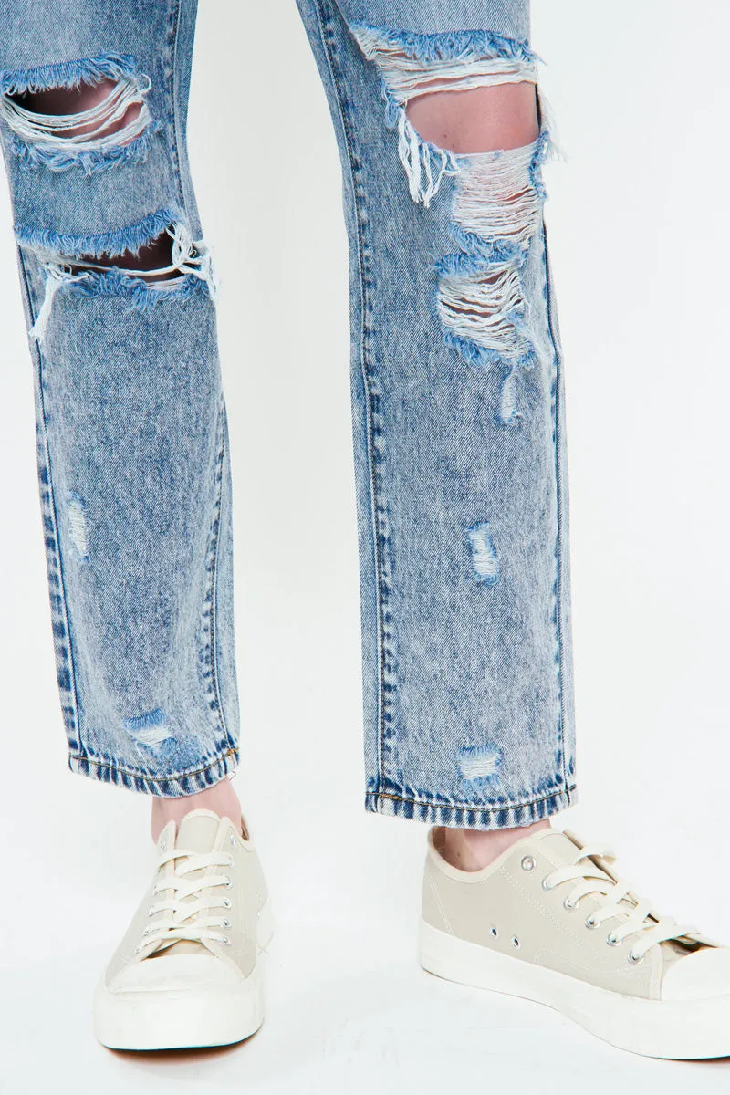 Lucky High Rise Mom Jeans