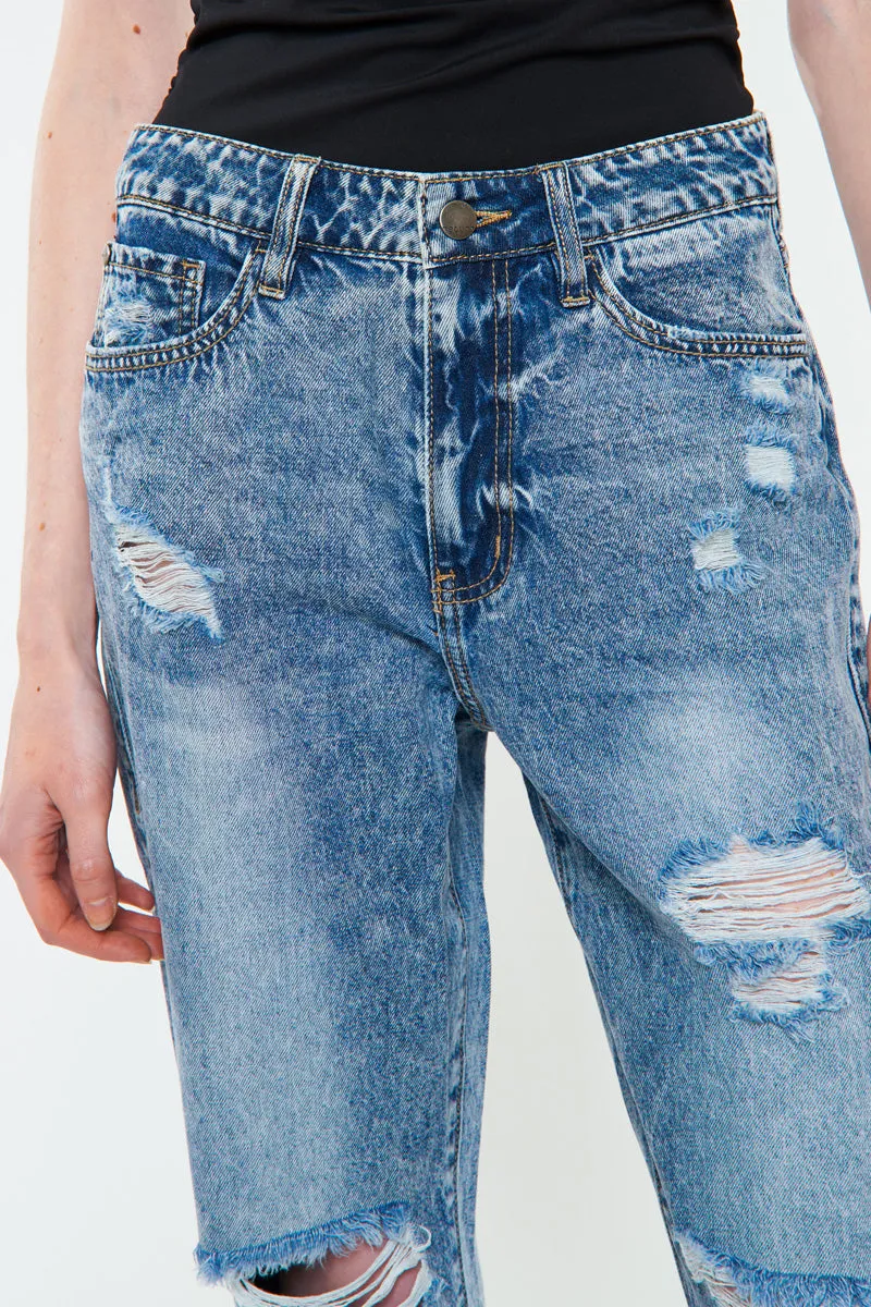 Lucky High Rise Mom Jeans
