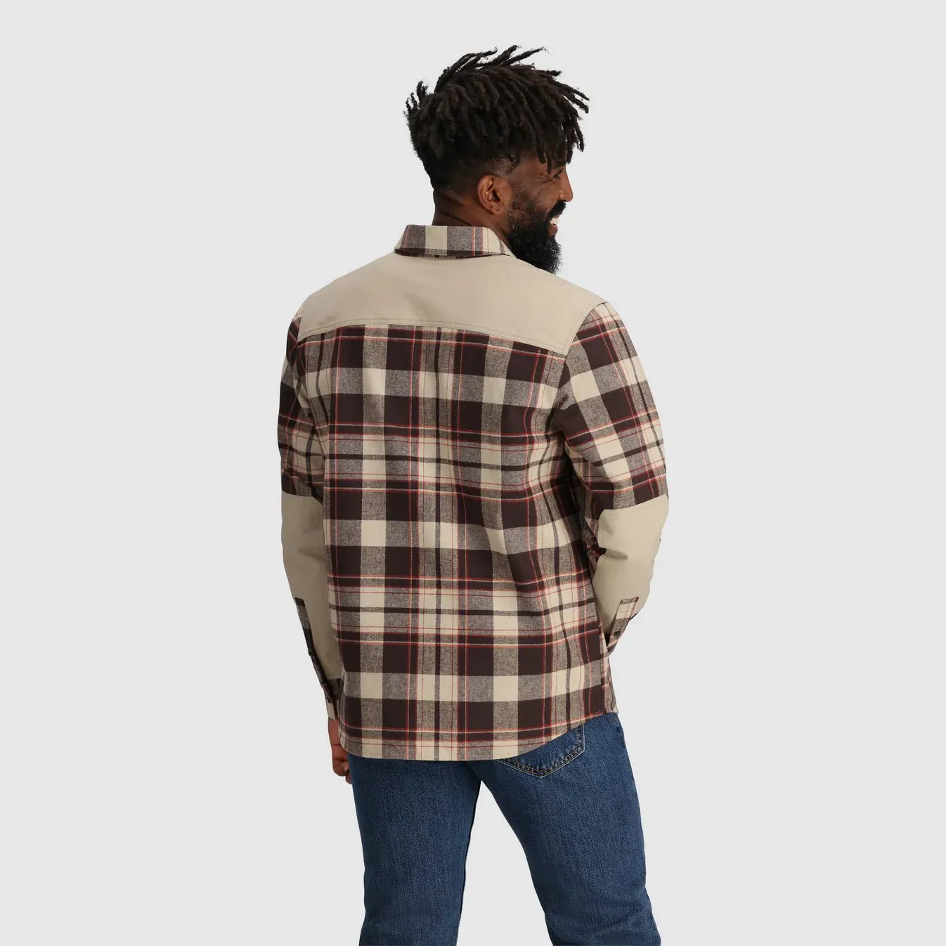 M WALLINGFORD FLANNEL SHIRT JACKET