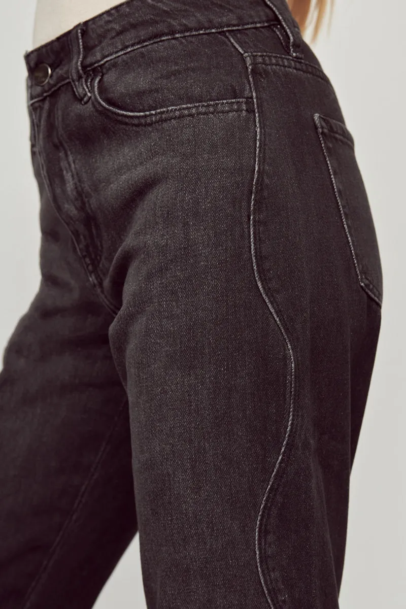 Mia High Rise Mom Jeans
