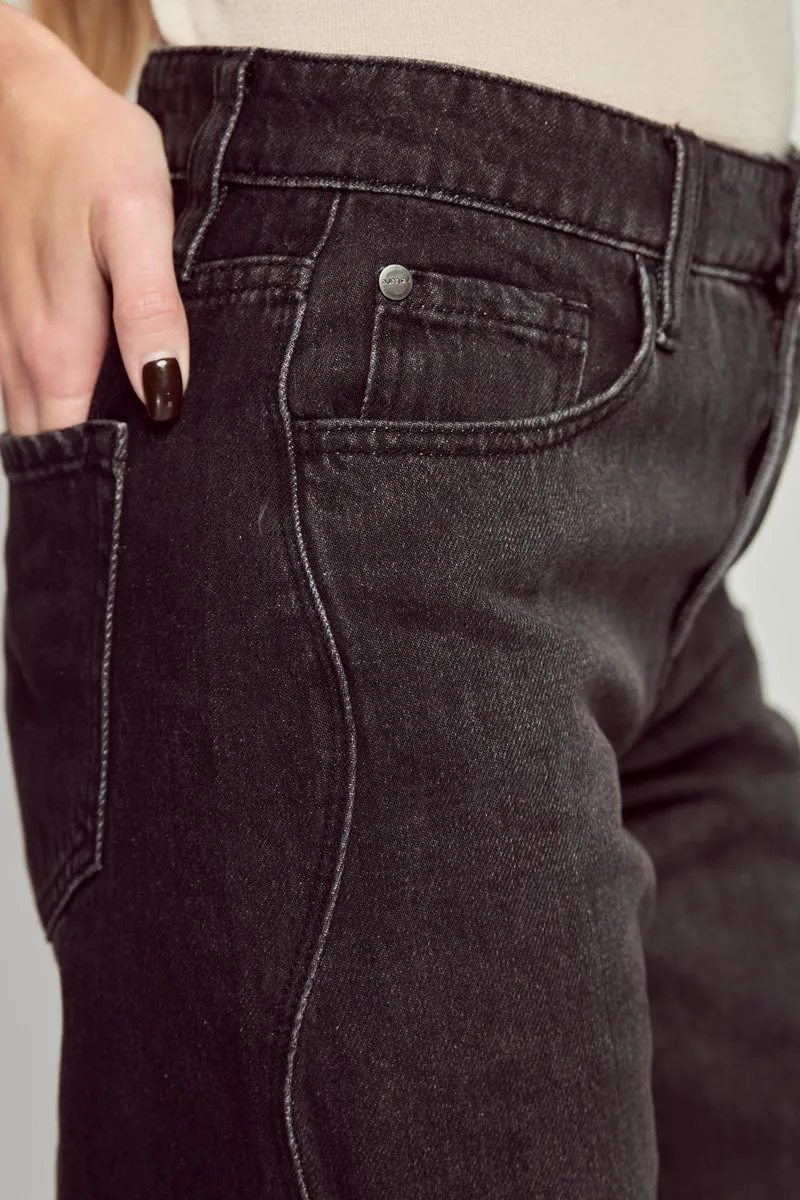 Mia High Rise Mom Jeans