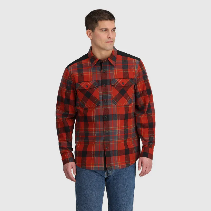 Outdoor Research Wallingford Mens Flannel Shirt Jacket