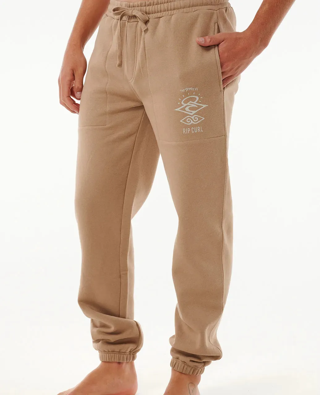 Rip Curl Men's Icons Of Surf Track Pant Sand Dune 011MPA-2137