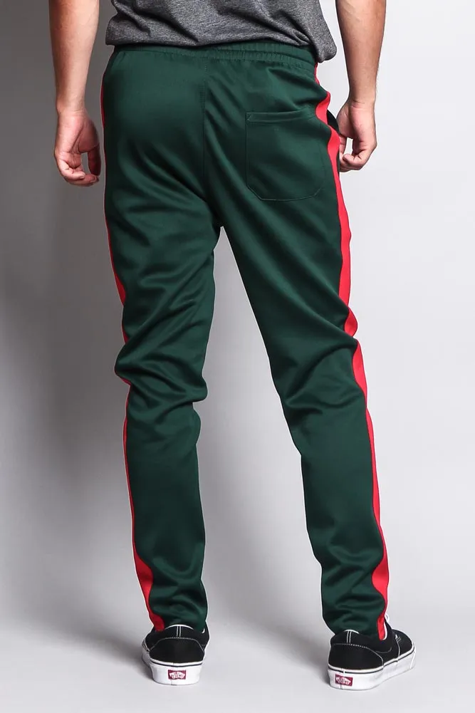 Slim Fit Striped Track Pants