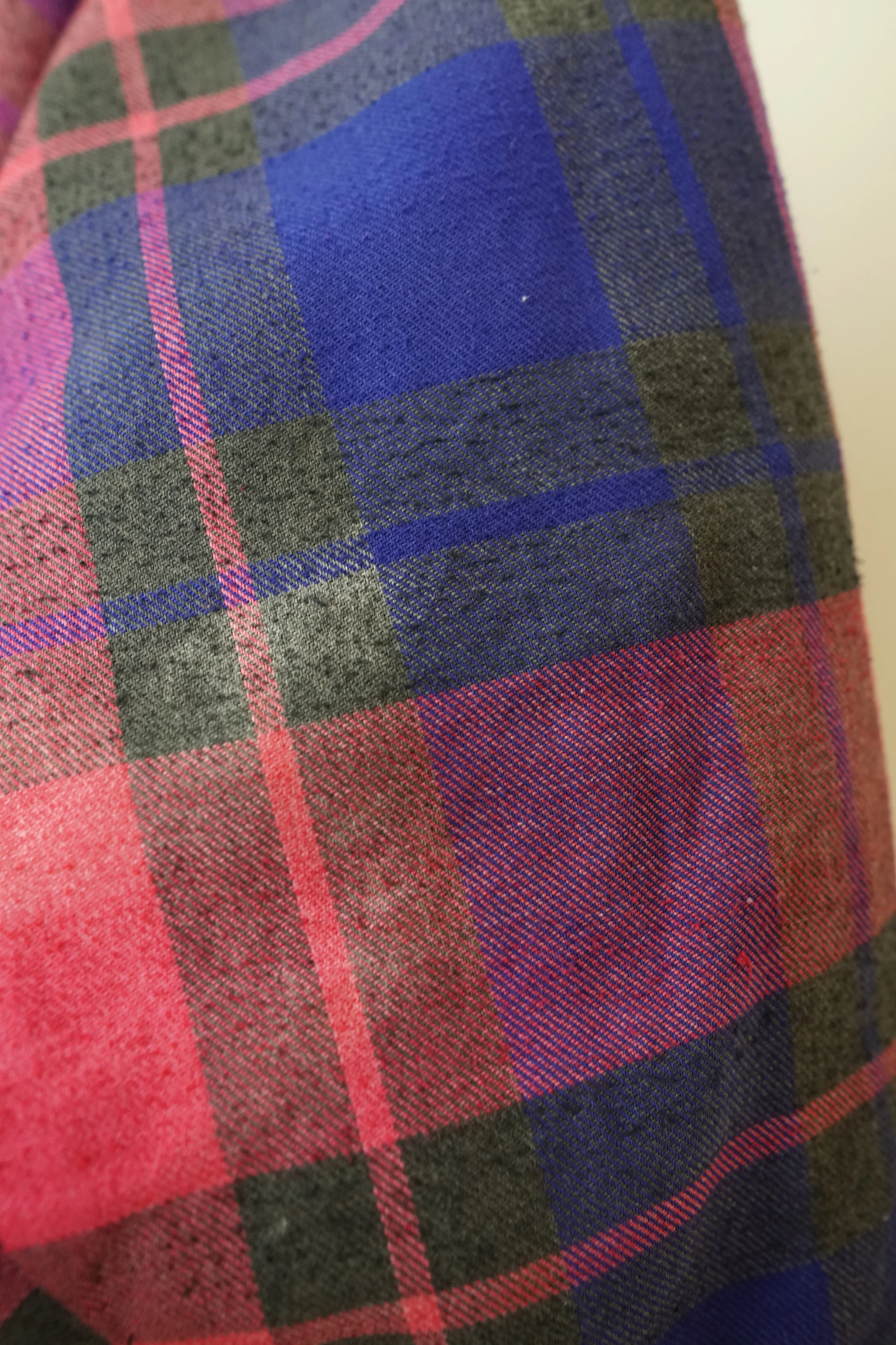 Vintage 80's Plaid Flannel Jacket
