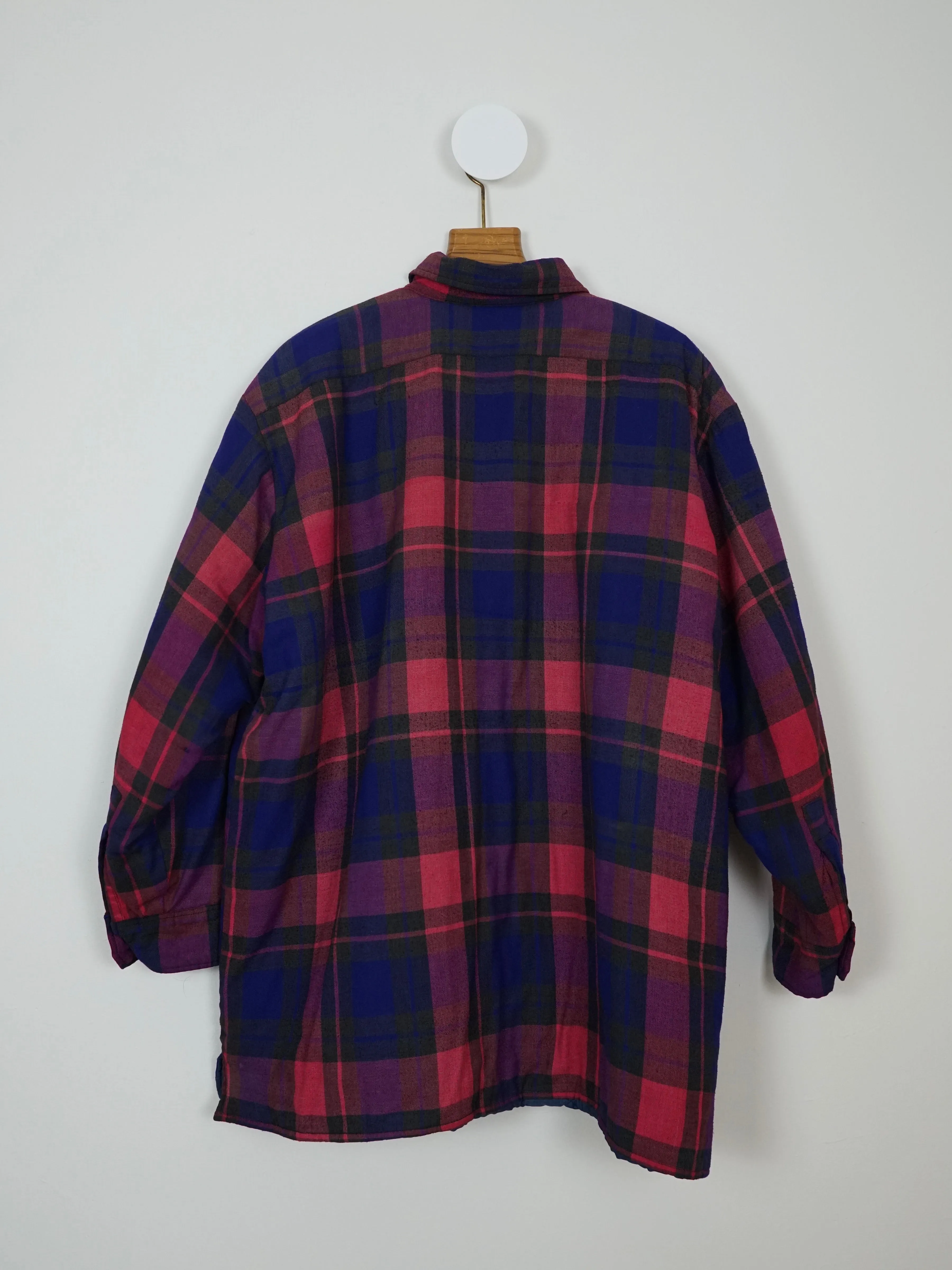 Vintage 80's Plaid Flannel Jacket