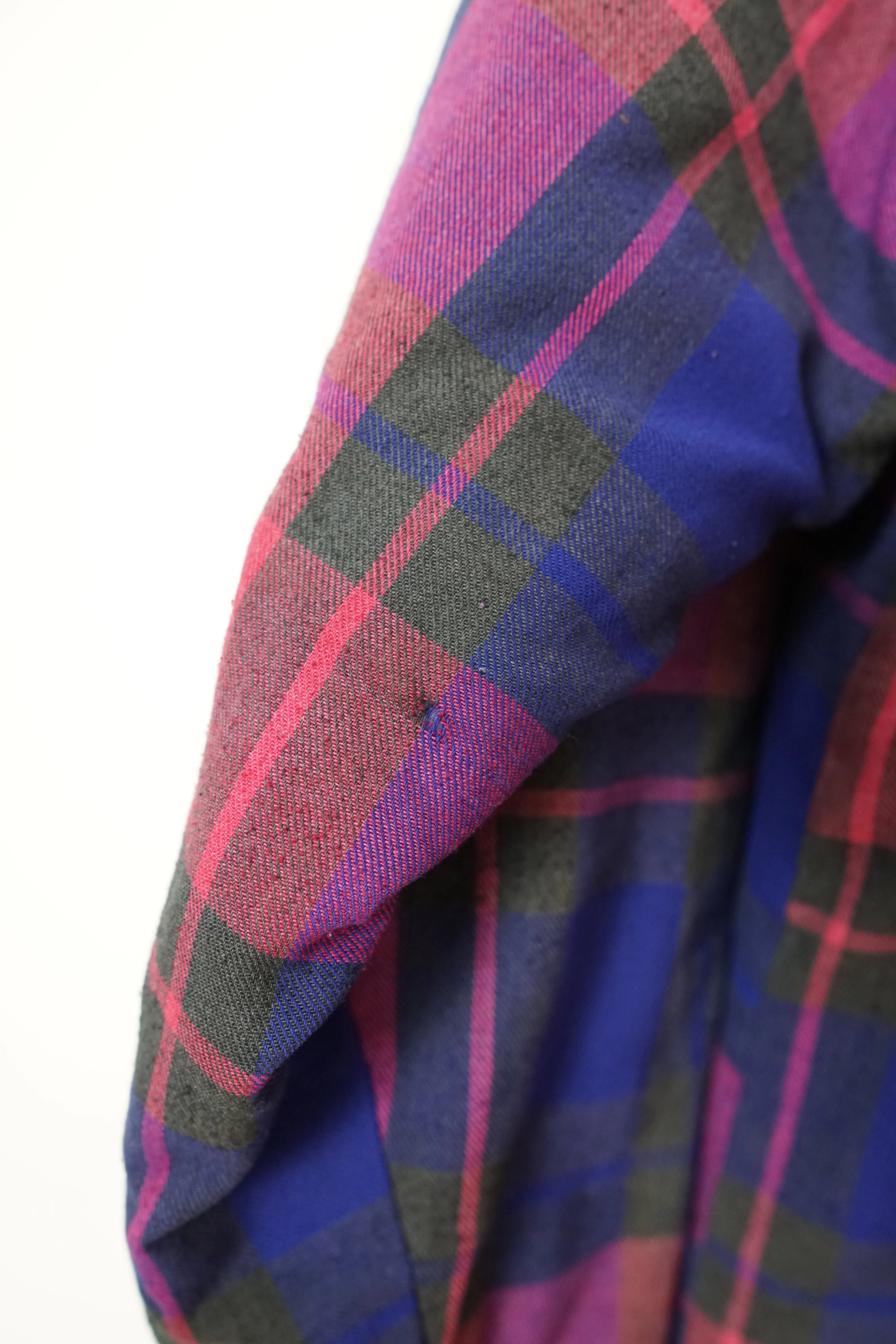 Vintage 80's Plaid Flannel Jacket