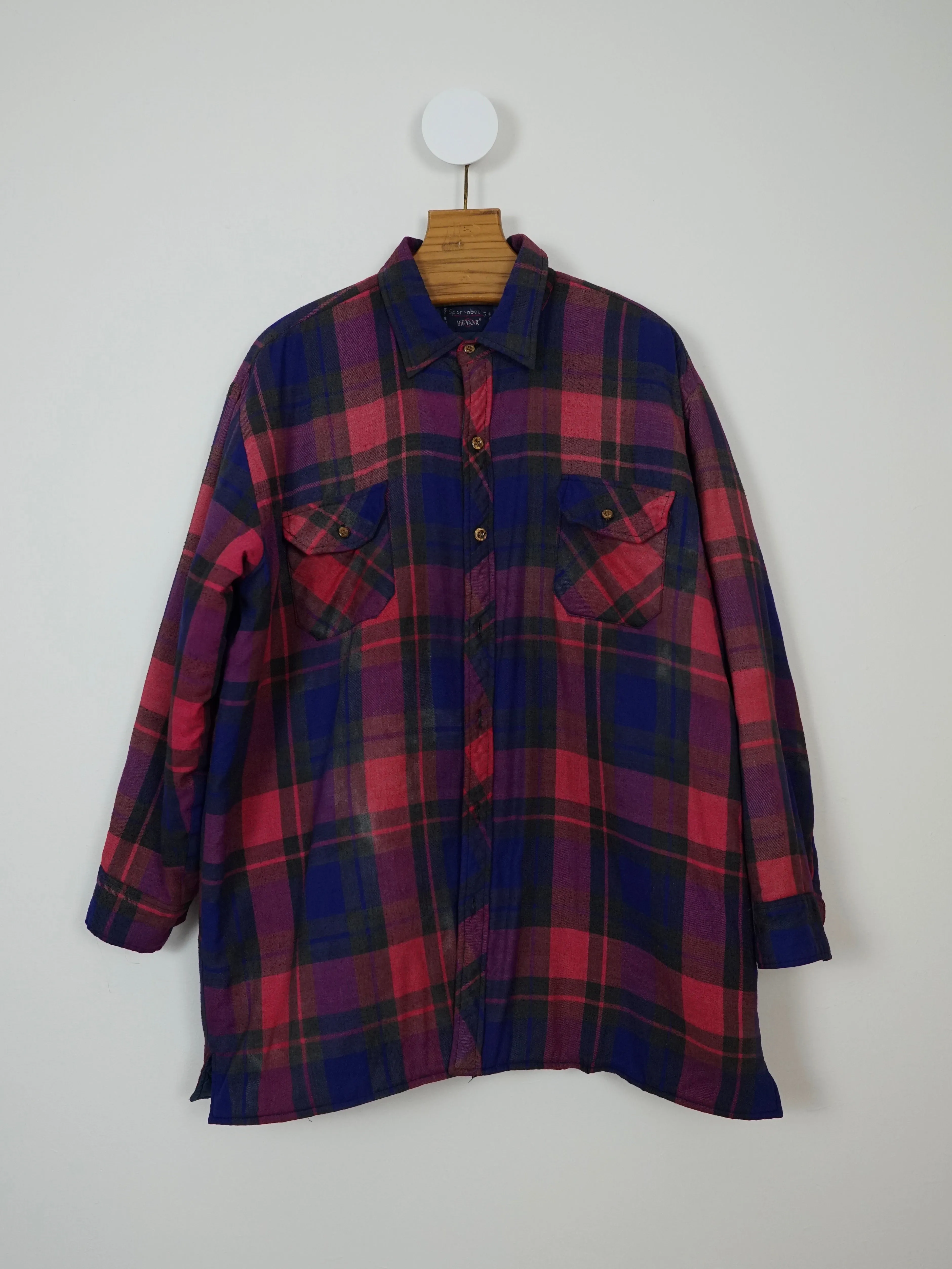 Vintage 80's Plaid Flannel Jacket