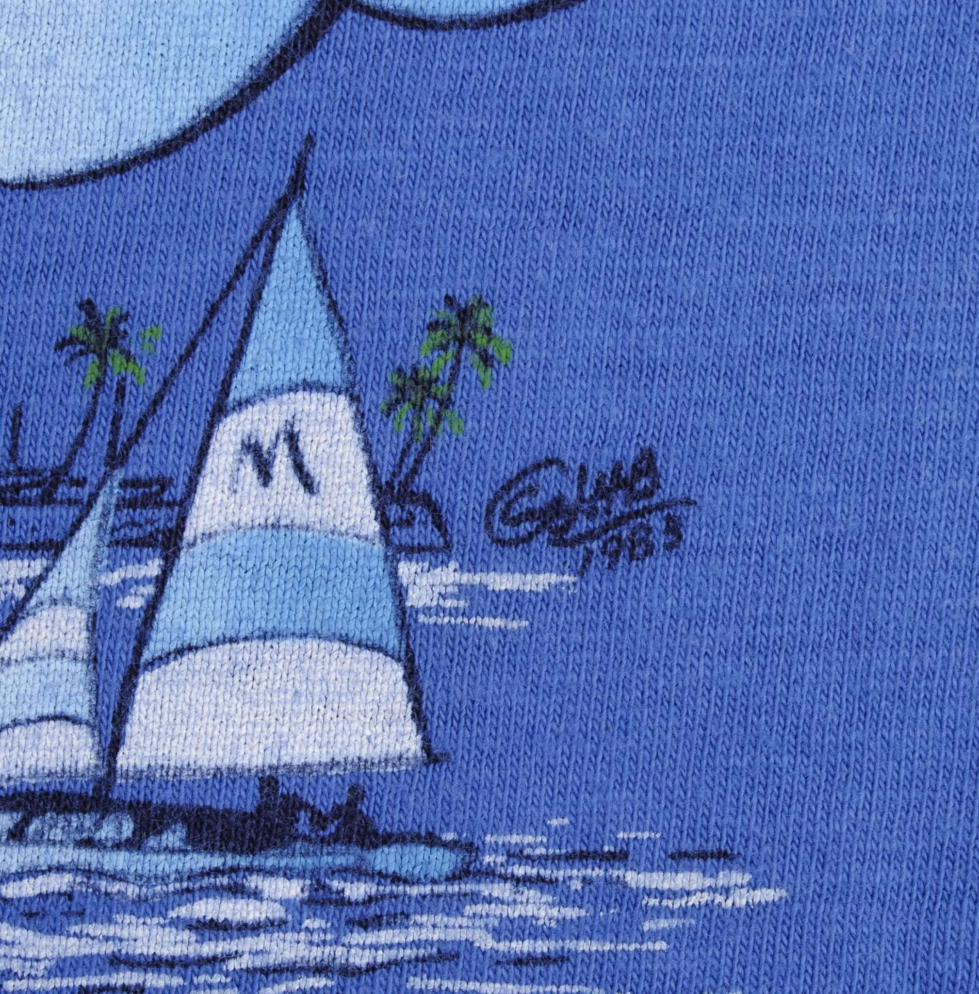 VINTAGE HERE TODAY GONE TO MAUI HAWAII GRAPHIC 1985 TEE SHIRT SIZE LARGE