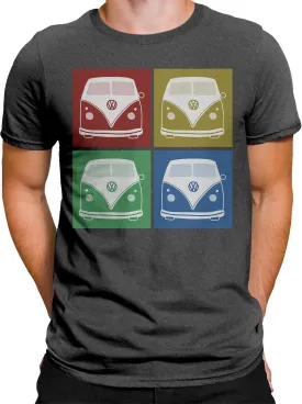 Volkswagen Bus Abstract Art Men's and Women's T-Shirt