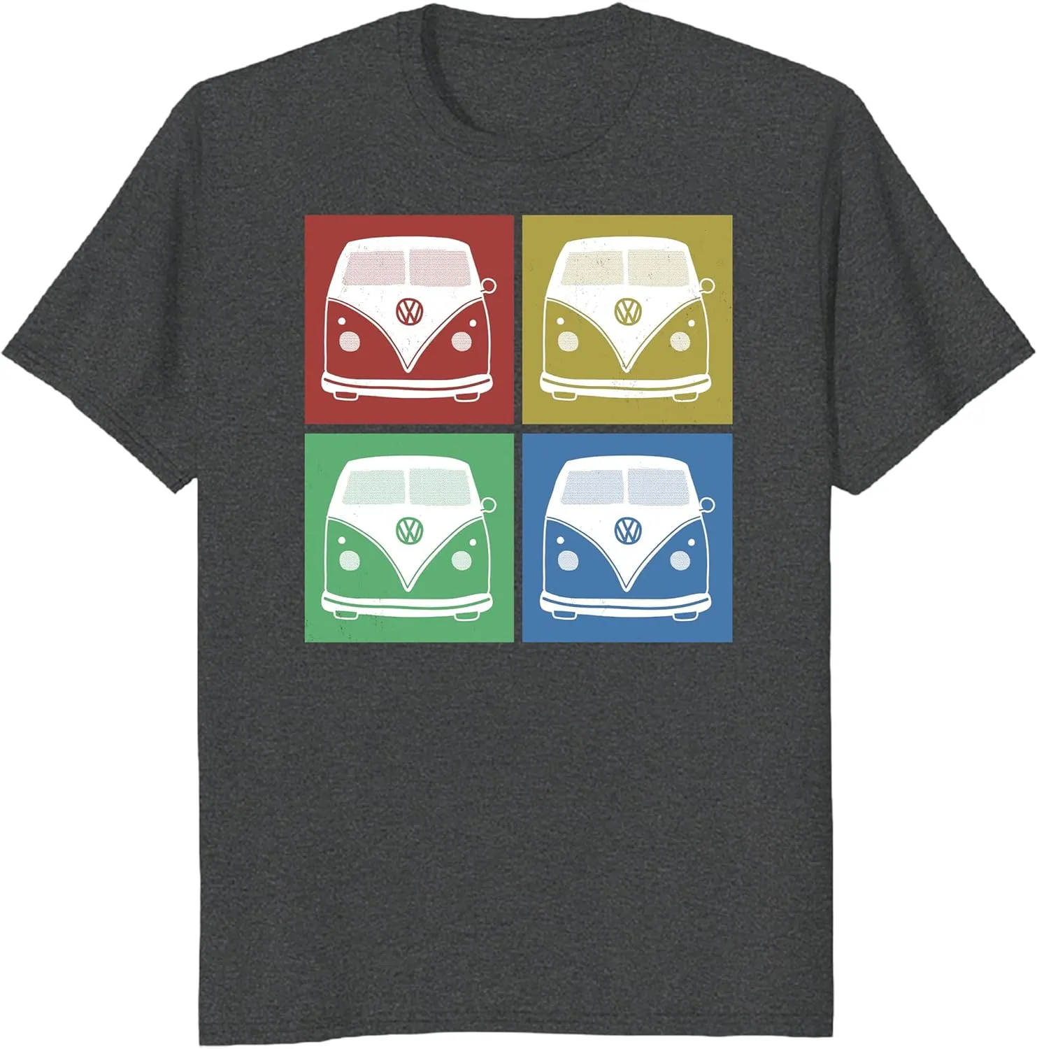 Volkswagen Bus Abstract Art Men's and Women's T-Shirt