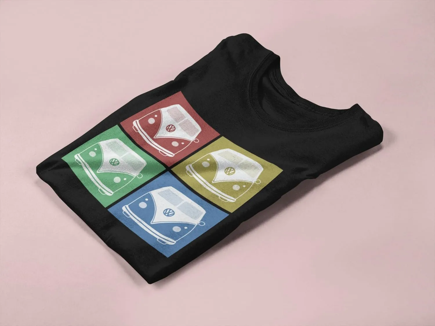 Volkswagen Bus Abstract Art Men's and Women's T-Shirt