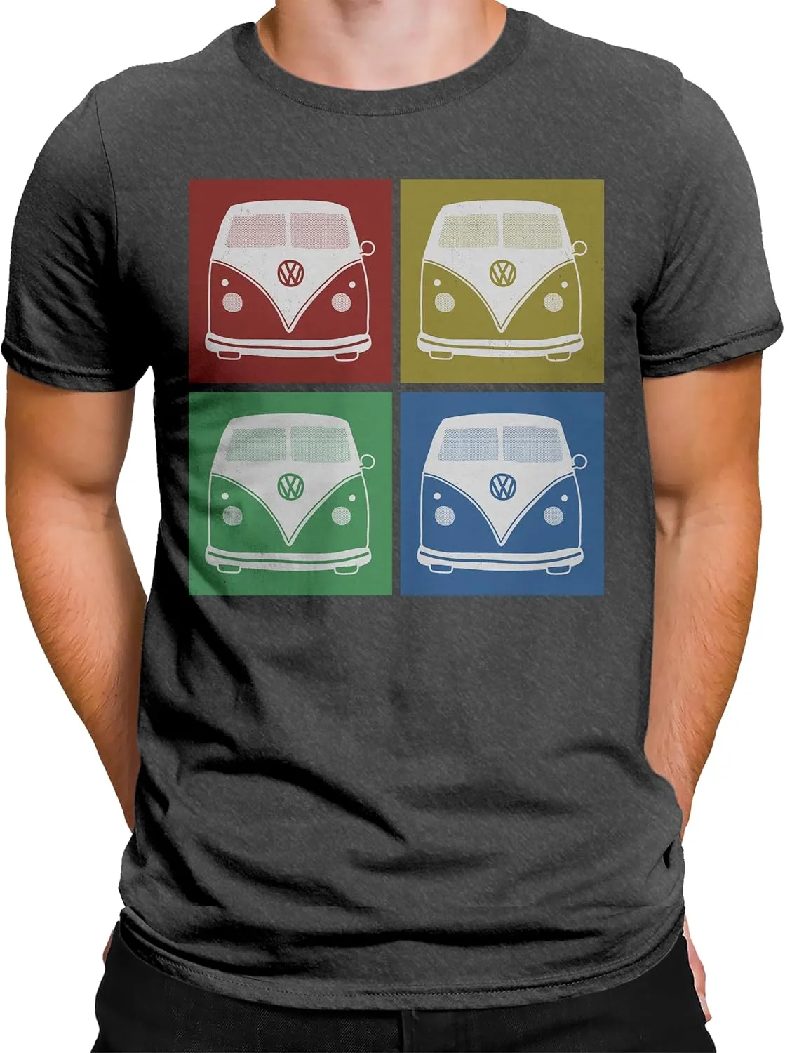 Volkswagen Bus Abstract Art Men's and Women's T-Shirt