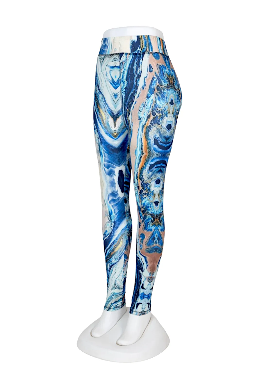 Women High-Rise Printed Leggings 80052 (EXTRA SMALL)