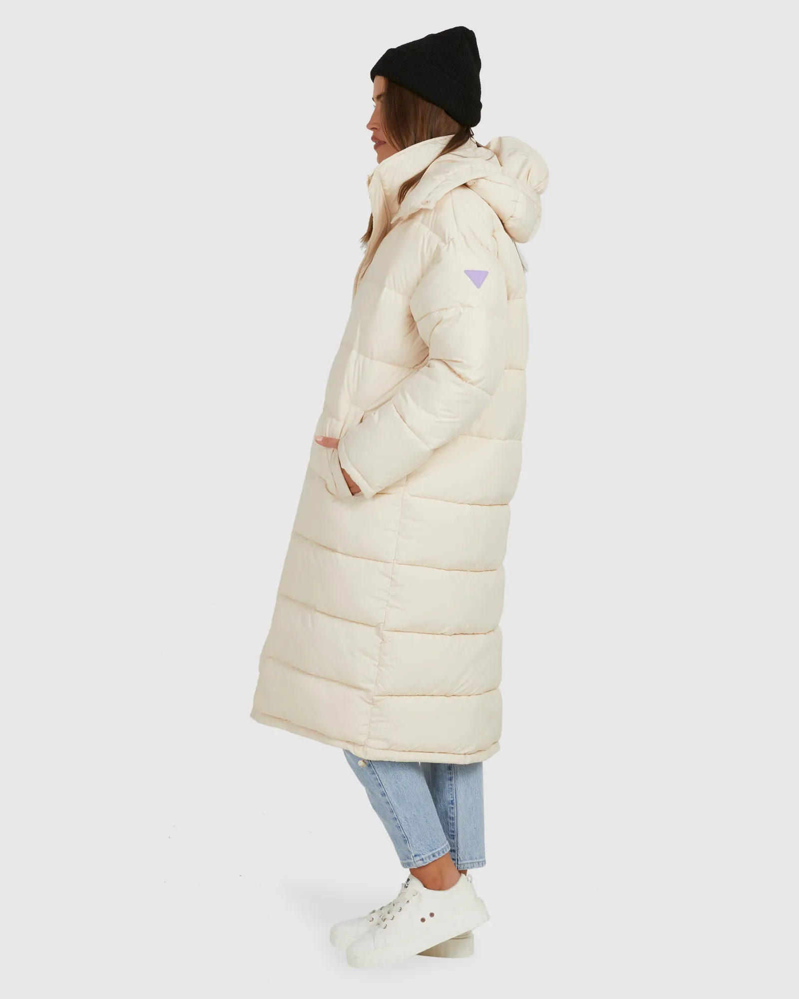 Womens Step Out Longline Puffer Jackets